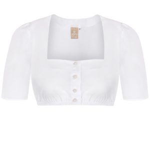 Dirndlbluse SIMONE ~ weiß ~ 32