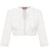 Dirndlbluse Spitze creme Nadine 013999 ~ 30