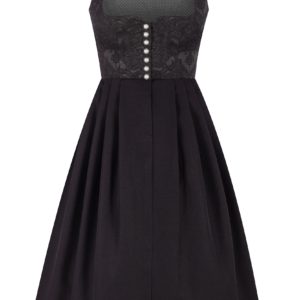 Dirndl lang 85 cm Gastro schwarz Nicki ~ 34