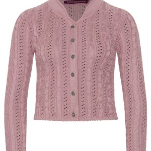 Trachten Strickjacke altrosa Franzi 009531 ~ 32