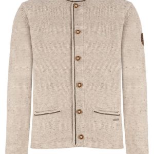 Trachten Strickjacke natur meliert Ferdi 013720 ~ 44