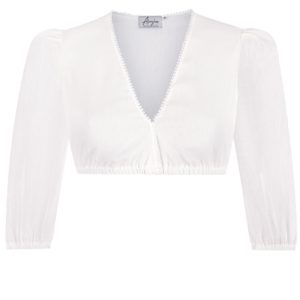 Dirndlbluse MATHILDA ~ 30 ~ weiß