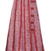 Dirndlschürze lang 90 cm rot-weiß 001253 ~ M