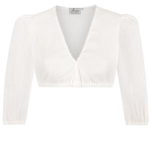 Dirndlbluse MATHILDA ~ 32 ~ creme