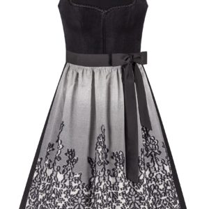 Dirndl ISOLDE (70 cm) ~ 32 ~ schwarz