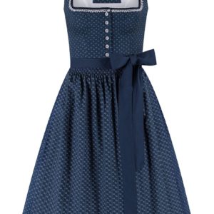 Midi Dirndl 65 cm Anni 011889 blau ~ 46