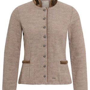Trachten Strickjacke taupe Marianna 008194 ~ 34