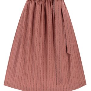 Dirndlschürze mit Rankenmuster (70 cm) ~ L ~ rosenholz