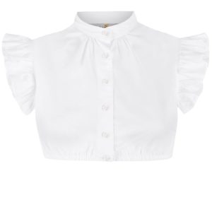Dirndlbluse mit Flügelärmel ~ 34