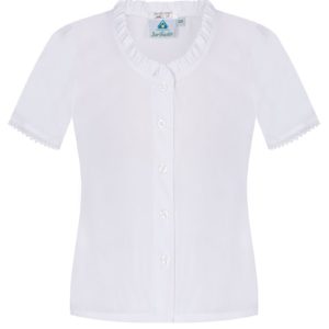 Kinder Dirndlbluse weiß Vroni 007966 ~ 104