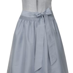 Dirndl HOHENAU (70 cm) silbergrau ~ 34 ~ silber