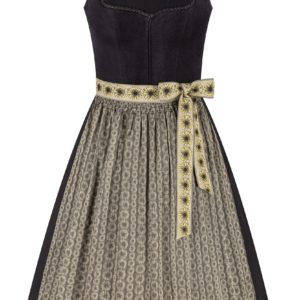 Dirndl ISOLDE (70 cm) ~ 34 ~ schwarz