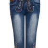 Damen Trachtenhose kniebund blau Stretch Franziska 007740 ~ 32