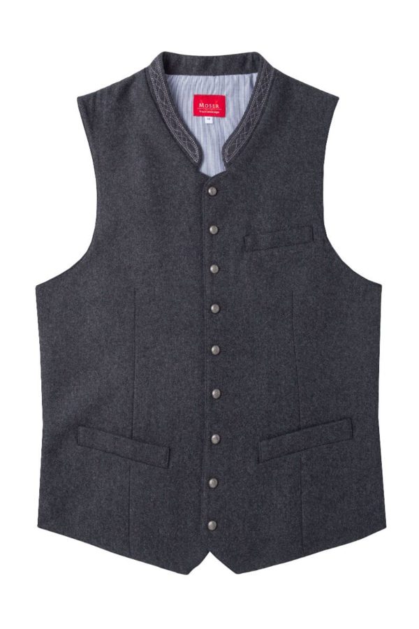 Trachtenweste grau Levon 005274 ~ 56