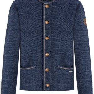 Trachten Strickjacke dunkelblau Ferdi 013717 ~ 44