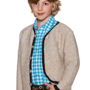 Kinder Trachten Strickjacke natur 140090 ~ 176