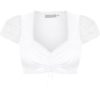 Dirndlbluse weiß Frieda 011111 ~ 32