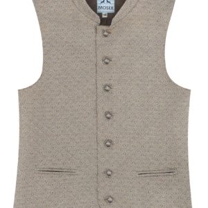 Kinder Trachtenweste BEN ~ 104 ~ taupe