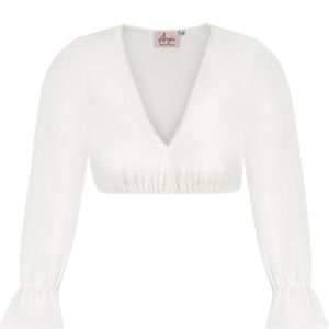 Dirndlbluse KATI ~ 30 ~ creme