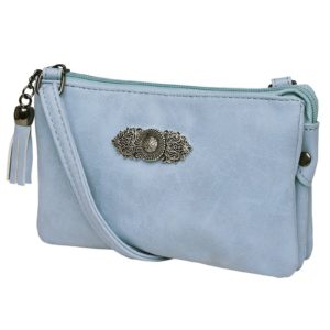 Dirndltasche Sophie mit Ornament 008413 ~ hellblau