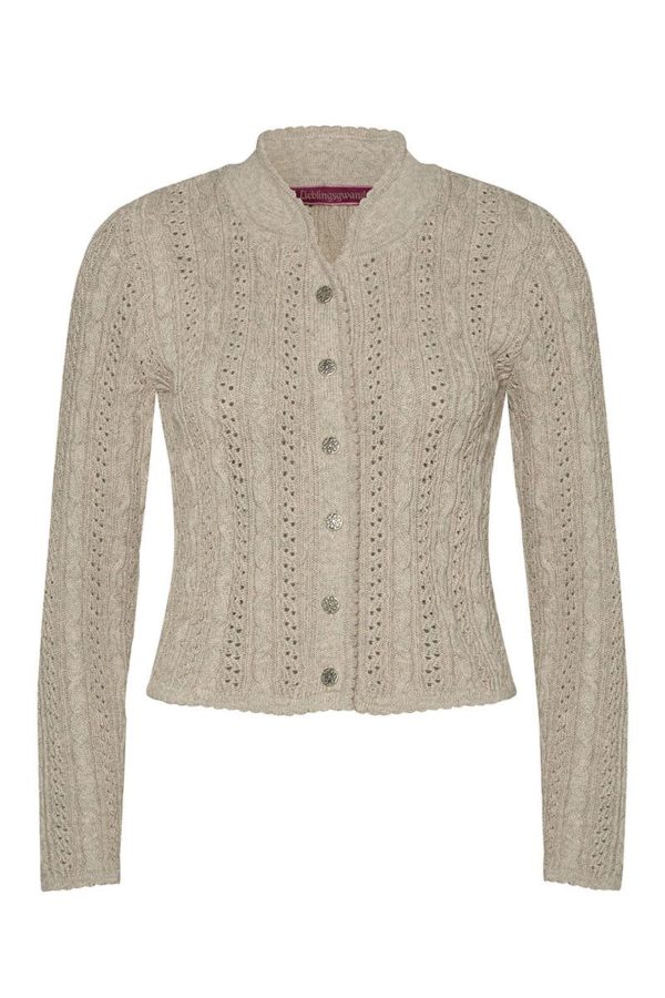 Trachten Strickjacke natur Franzi 009530 ~ 30