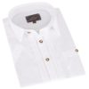 Trachtenhemd kurzarm weiß Bertl 010268 ~ 3XL
