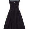 Dirndl lang 85 cm Gastro schwarz Alice 126534 ~ 36