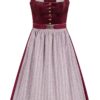 Midi Dirndl 70 cm rot rosa Samt Susan 015954 ~ 38