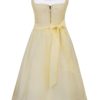 Dirndl HOHENAU (70 cm) zitrone ~ gelb ~ 32