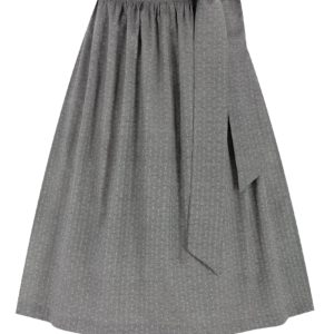 Dirndlschürze LINA (70 cm) ~ grau ~ L