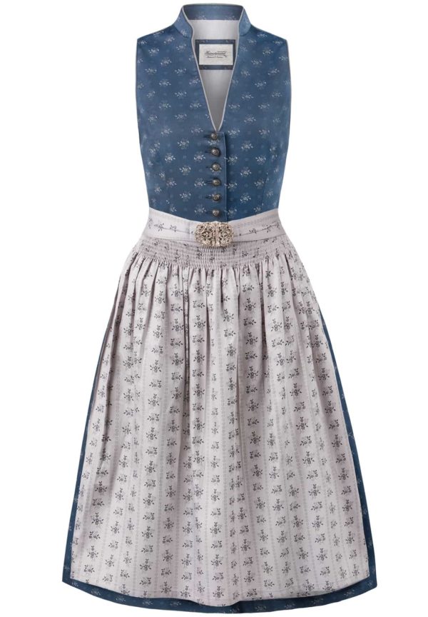 Dirndl Amalie2 (dunkelblau-grau