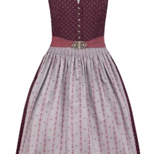 Dirndl Heidi (bordeaux