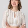 Dirndlbluse Alix (creme