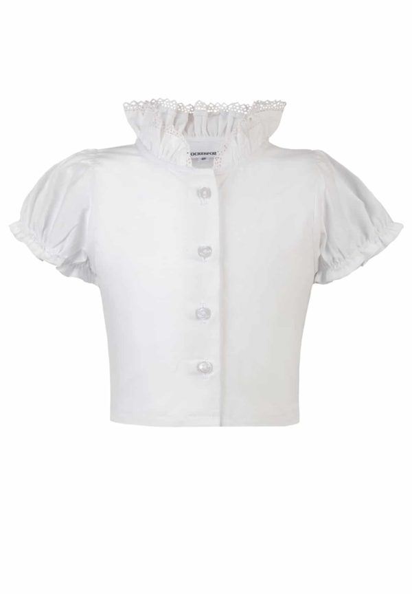 Dirndlbluse Anita (weiss
