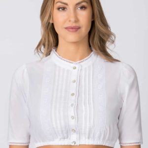 Dirndlbluse B-7086 (weiss
