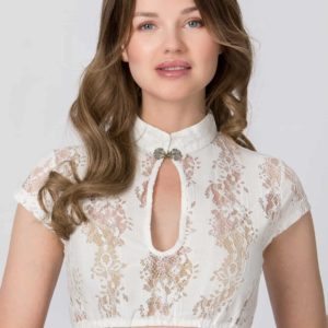 Dirndlbluse Carole (creme