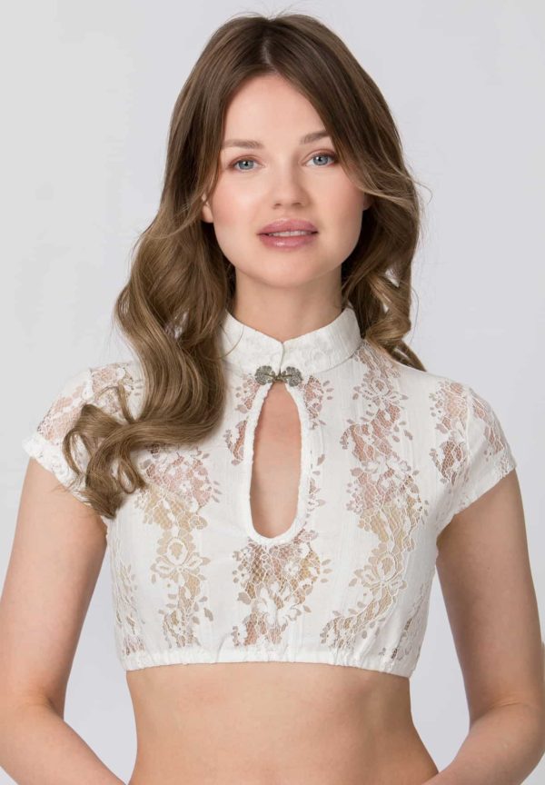 Dirndlbluse Carole (creme