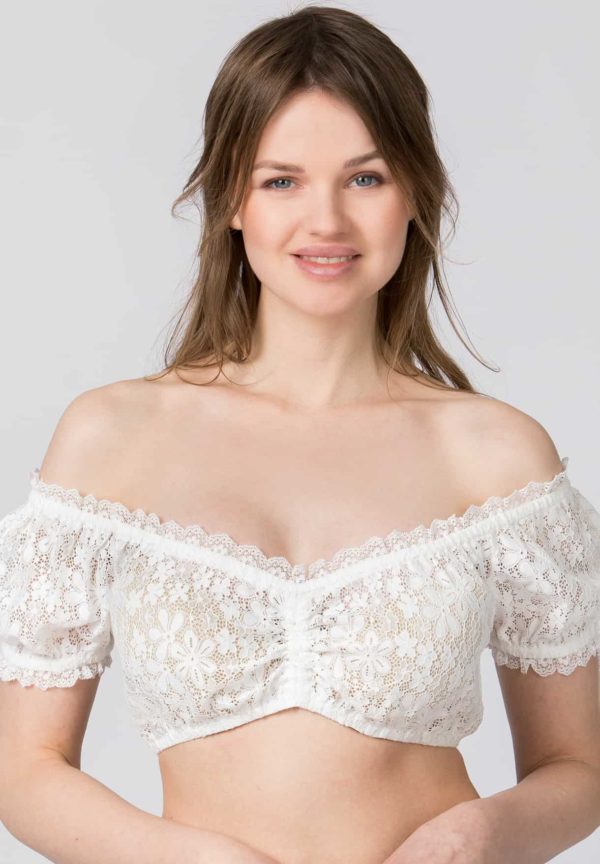Dirndlbluse Katya (creme