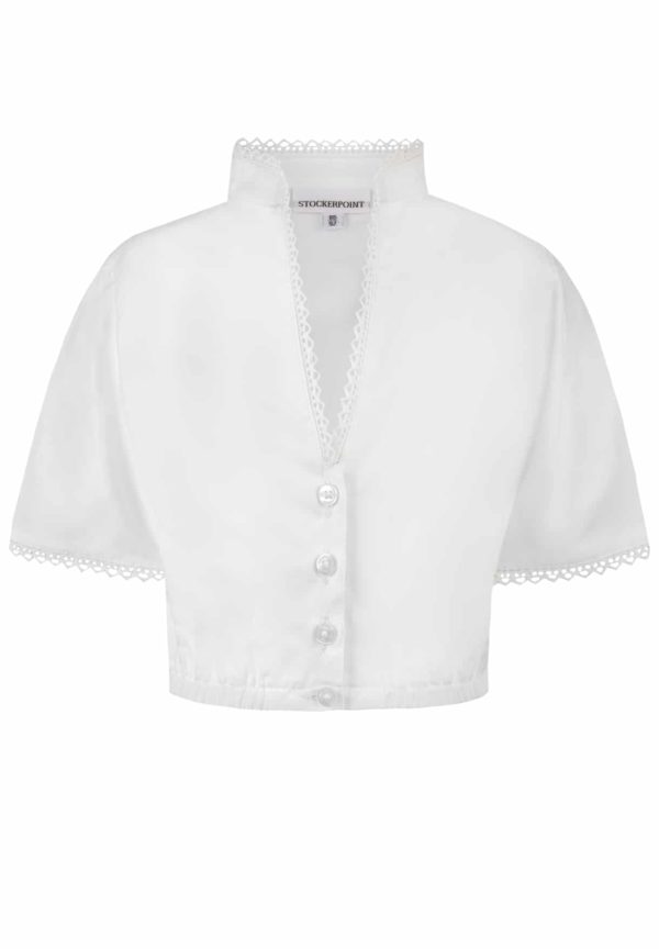 Dirndlbluse Susi (weiss