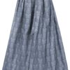 Dirndlschürze Aline (rauchblau