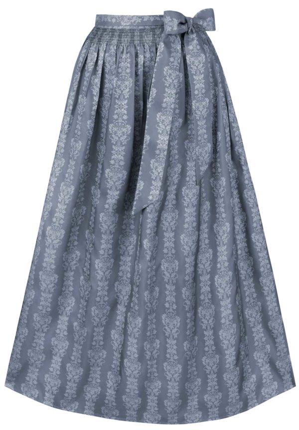 Dirndlschürze Aline (rauchblau