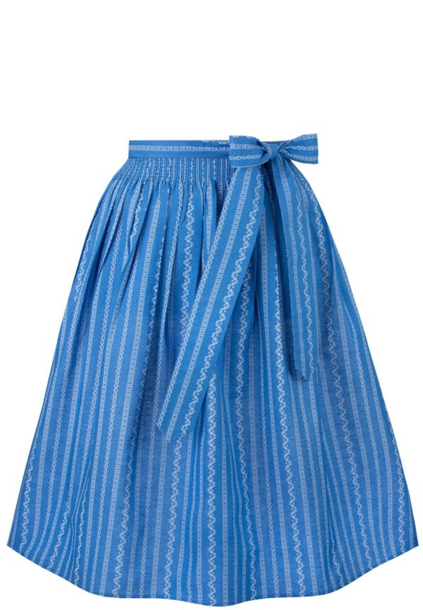 Dirndlschürze Claire (blau