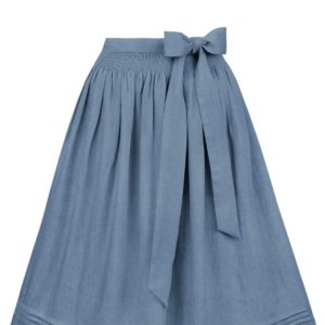 Dirndlschürze Mina (rauchblau