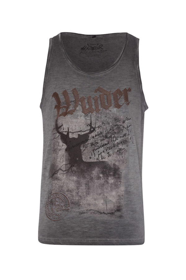 Trachtenshirt anthrazit Bexar 003786 ~ 3XL
