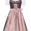 Kinder Dirndl dunkelrot altrosa Annalena 012702 ~ 104