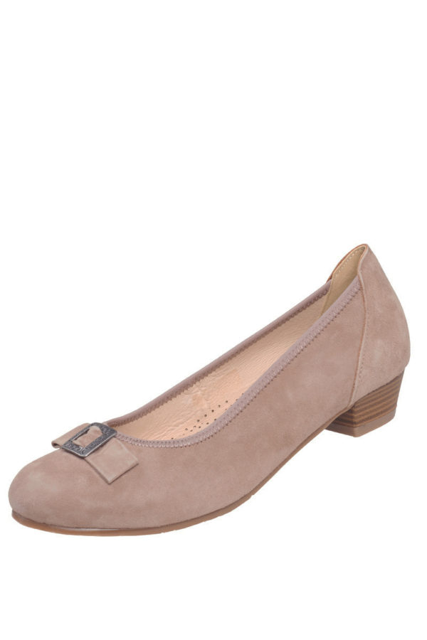Pumps taupe mit Schnalle Marisa 011190 ~ 37