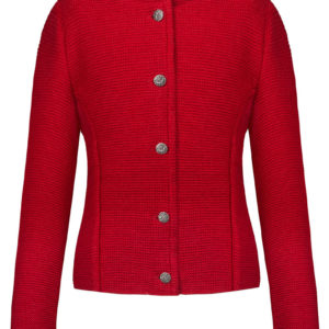 Kinder Trachten Strickjacke rot 140050 ~ 80