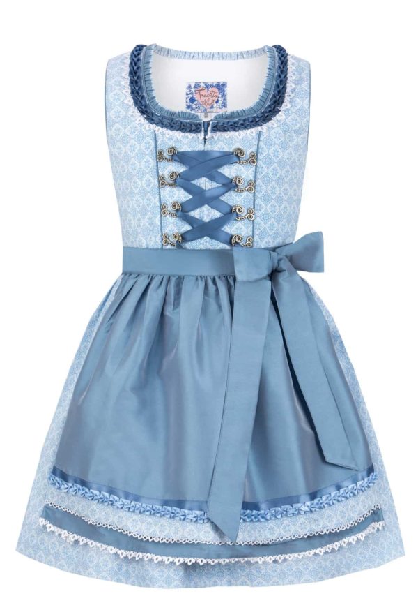 Kinderdirndl Babsi (hellblau