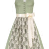 Mini Dirndl 60 cm hellgrün creme Liora 010192 ~ 30