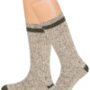 Trachtensocken kurz hellbraun meliert oliv 011206 ~ 38-39